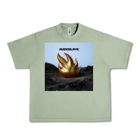 Oil Green Clear Design Urban Heavy Tee - linhVisuals