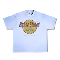 Baker Street Cafe 221b London   Sherlock Holmes Fans Urban Heavy Tee | Teevron