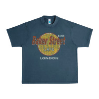 Midnight Navy baker street cafe 221b london   sherlock holmes fans Urban Heavy Tee - linhVisuals