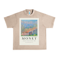 French Oak Claude Monet 1888 Urban Heavy Tee - linhVisuals