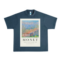 Midnight Navy Claude Monet 1888 Urban Heavy Tee - linhVisuals