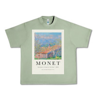 Oil Green Claude Monet 1888 Urban Heavy Tee - linhVisuals