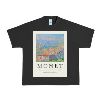 Pigment Black Claude Monet 1888 Urban Heavy Tee - linhVisuals