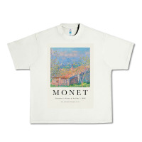Pistachio Claude Monet 1888 Urban Heavy Tee - linhVisuals
