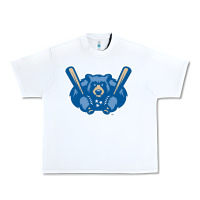 White tennessee smokies Urban Heavy Tee - linhVisuals