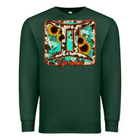Sports Green gemini turquoise cowhide Premium Sweatshirt - RanaPortraitStore