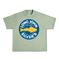 Oil Green resto,  silver's Urban Heavy Tee - linhVisuals