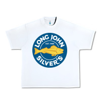White resto,  silver's Urban Heavy Tee - linhVisuals