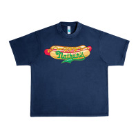 Navy resto, nathan's Urban Heavy Tee - linhVisuals