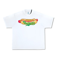 White resto, nathan's Urban Heavy Tee - linhVisuals