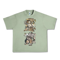 Oil Green where the wild things are Urban Heavy Tee - linhVisuals