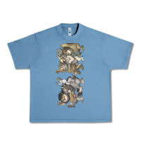 Pebble Blue where the wild things are Urban Heavy Tee - linhVisuals