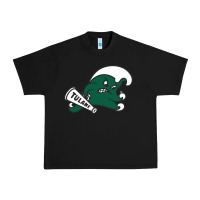 Black tulane green wave Urban Heavy Tee - linhVisuals
