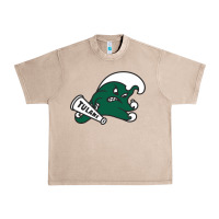 French Oak tulane green wave Urban Heavy Tee - linhVisuals