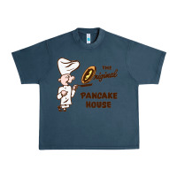 Midnight Navy resto pancake house Urban Heavy Tee - linhVisuals