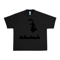 Black marry poppins Urban Heavy Tee - linhVisuals