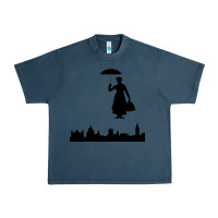 Midnight Navy marry poppins Urban Heavy Tee - linhVisuals