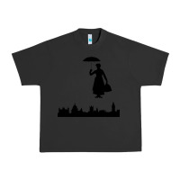 Pigment Black marry poppins Urban Heavy Tee - linhVisuals