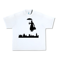 White marry poppins Urban Heavy Tee - linhVisuals