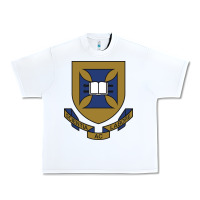 White university of queensland Urban Heavy Tee - linhVisuals