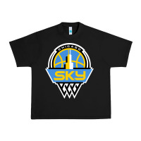 Black chicago women sport Urban Heavy Tee - linhVisuals