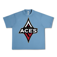 Pebble Blue the aces, la women sport Urban Heavy Tee - linhVisuals