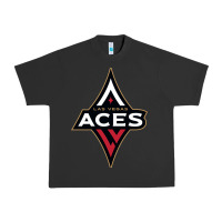 Pigment Black the aces, la women sport Urban Heavy Tee - linhVisuals