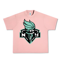 Salmon new york women sport Urban Heavy Tee - linhVisuals