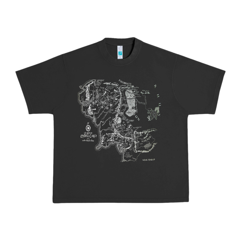 Middle Earth Map [tb] Urban Heavy Tee by linhVisuals | Teevron