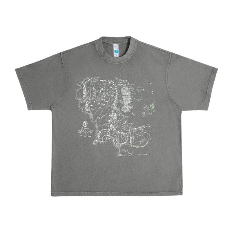 Middle Earth Map [tb] Urban Heavy Tee by linhVisuals | Teevron