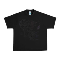 Black middle earth map [tw] Urban Heavy Tee - linhVisuals