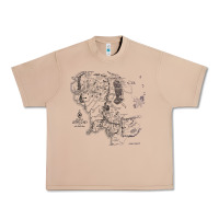 Burro middle earth map [tw] Urban Heavy Tee - linhVisuals