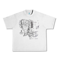Middle Earth Map [tw] Urban Heavy Tee | Teevron