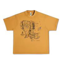 Peanut Butter middle earth map [tw] Urban Heavy Tee - linhVisuals