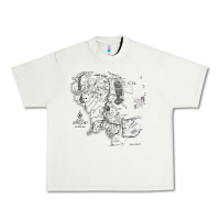 Pistachio middle earth map [tw] Urban Heavy Tee - linhVisuals