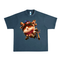 Midnight Navy league of legends teemo Urban Heavy Tee - linhVisuals