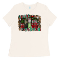 Bone merry christmas caravan Ladies Tee - CowhideDigitalArt