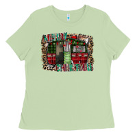 Matcha merry christmas caravan Ladies Tee - CowhideDigitalArt