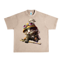 French Oak league of legends teemo Urban Heavy Tee - linhVisuals