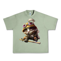 Oil Green league of legends teemo Urban Heavy Tee - linhVisuals