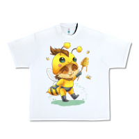 White league of legends beemo Urban Heavy Tee - linhVisuals