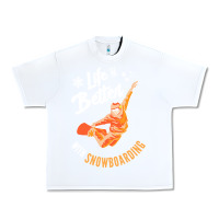 White snowboard t  shirt snowboarding i snowboarder i winter sports t  shirt Urban Heavy Tee - linhVisuals
