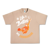 Burro snowboard t  shirt snowboarding i snowboarder i winter sports t  shirt Urban Heavy Tee - linhVisuals