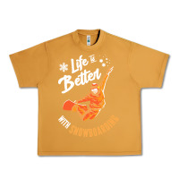 Peanut Butter snowboard t  shirt snowboarding i snowboarder i winter sports t  shirt Urban Heavy Tee - linhVisuals