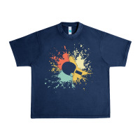 Navy ping pong t  shirt p i n g p o n g i n k s p l a s h t  shirt Urban Heavy Tee - linhVisuals