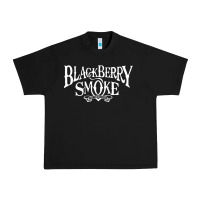 Black blackberry smoke Urban Heavy Tee - linhVisuals