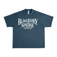 Midnight Navy blackberry smoke Urban Heavy Tee - linhVisuals