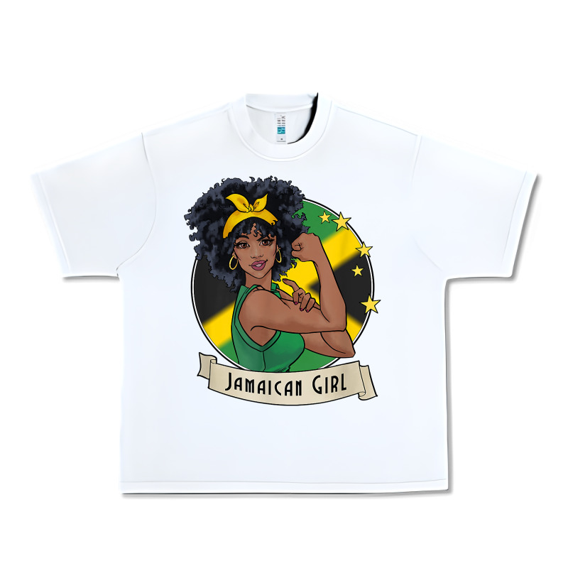 Jamaican Black Woman T Shirt Jamaica Afro Girl Pride Urban Heavy Tee by linhVisuals | Teevron