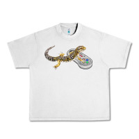 Lunar Rock leopard gecko playing video game lizard & reptiles gamers t shirt Urban Heavy Tee - linhVisuals
