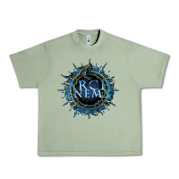 Oil Green arch enemy Urban Heavy Tee - linhVisuals